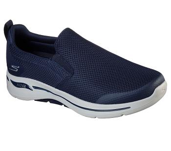 Navy Skechers GOwalk Arch Fit - Togpath | 5657B_USA