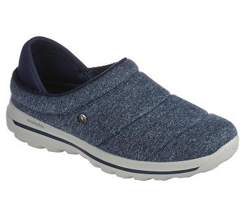 Navy Skechers GOwalk Lounge - At Ease | 2504L_USA