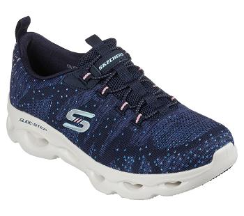 Navy Skechers Glide-Step Allure | 14634_USA