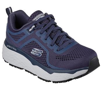 Navy Skechers Max Cushioning Elite SR - Banham | 36710_USA