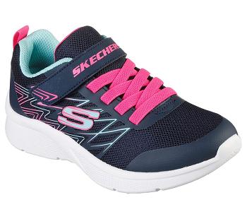 Navy Skechers Microspec - Bold Delight | 7845E_USA