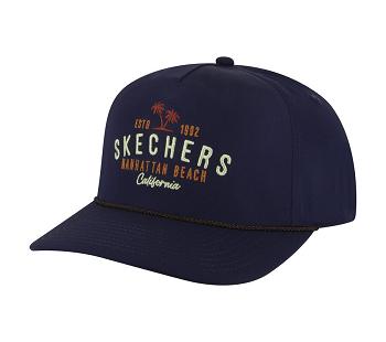 Navy Skechers Palm Established | 1462L_USA