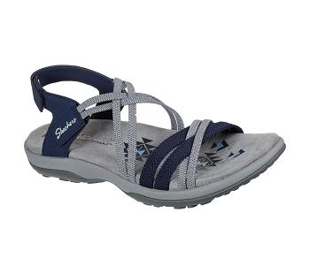 Navy Skechers Reggae Slim - Takes Two | 4851B_USA
