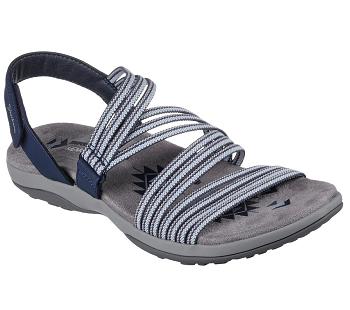 Navy Skechers Reggae Slim - What A Stretch | 4853D_USA