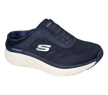 Navy Skechers Relaxed Fit: D'Lux Walker - Calm Aura | 3273D_USA