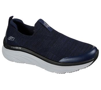 Navy Skechers Relaxed Fit: D'Lux Walker - Quick Upgrade | 7639G_USA