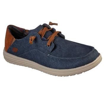 Navy Skechers Relaxed Fit: Melson - Planon | 55430_USA