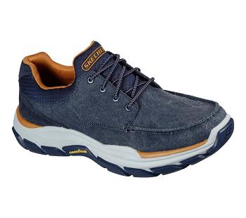 Navy Skechers Relaxed Fit: Respected - Loleto | 77814_USA