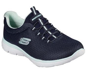 Navy Skechers Summits | 1124L_USA