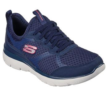 Navy Skechers Summits - Free Classics | 7773Q_USA
