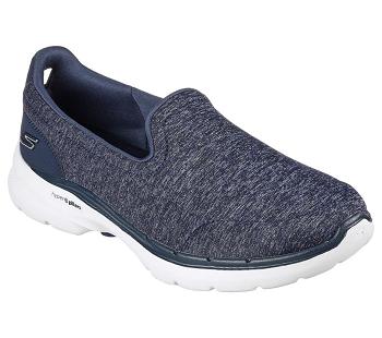 Navy / White Skechers GOwalk 6 - Grand Horizon | 6448A_USA