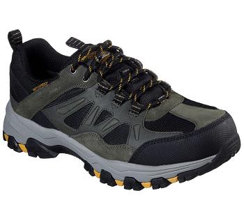 Olive / Black Skechers Relaxed Fit: Selmen - Enago | 45834_USA