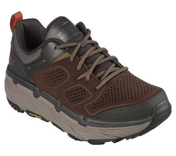 Olive / Brown Skechers Max Cushioning Premier - Sienna | 1072L_USA