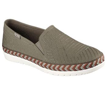Olive Skechers BOBS Flexpadrille 3.0 - Geo Nomics | 50293_USA