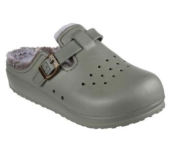 Olive Skechers Foamies: Cali Breeze 2.0 Lined - Cozy Chic | 6576A_USA