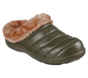 Olive Skechers Foamies: Cozy Camper - Restful | 6480L_USA