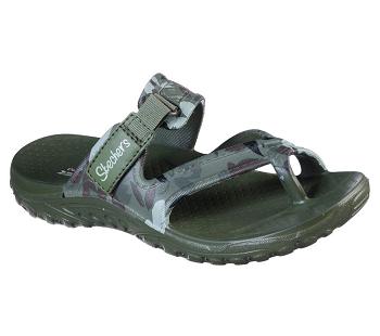 Olive Skechers Foamies: Reggae - Rainforest | 4417D_USA
