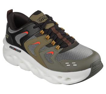Olive Skechers GO Run Swirl Tech - Surge | 6439D_USA