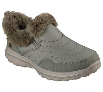 Olive Skechers GO WALK Lounge - Restore | 6003D_USA