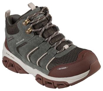 Olive Skechers Relaxed Fit: Glide-Step Atlan | 6880C_USA