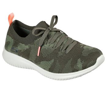 Olive Skechers Ultra Flex - Wild Pursuer | 6829D_USA