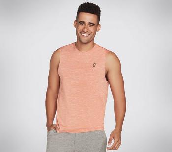 Orange Skechers Apparel On the Road Muscle | 3089G_USA