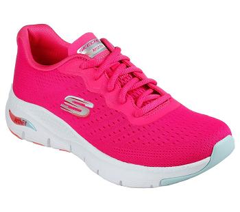 Pink / Multicolor Skechers Arch Fit - Infinity Cool | 4423P_USA