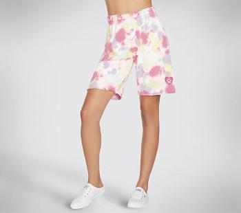 Pink / Multicolor Skechers BOBS Confetti Furmuda | 5844R_USA