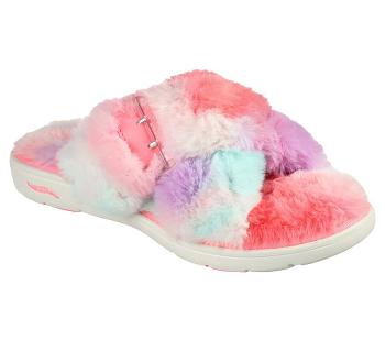 Pink / Multicolor Skechers GO Lounge: Arch Fit Lounge - Excite | 58030_USA