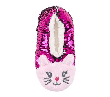 Pink Skechers 1 Pack Cat Flip Slipper | 28453_USA