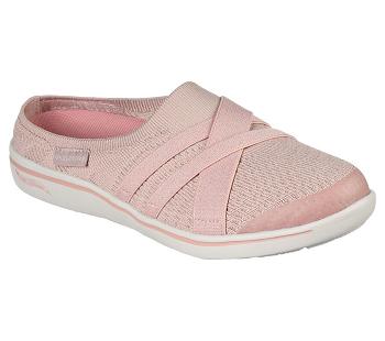 Pink Skechers Arch Fit Uplift - Be Lovely | 4574A_USA