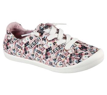 Pink Skechers BOBS Beach Bingo - Treat Walkies | 79745_USA