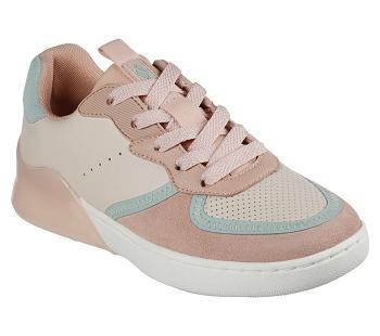 Pink Skechers Double Gloss - Blocked Up | 1263B_USA
