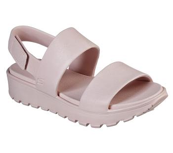 Pink Skechers Foamies: Footsteps - Breezy Feels | 4101E_USA