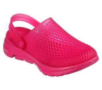 Pink Skechers Foamies: GO WALK 5 - True Catch | 1471B_USA