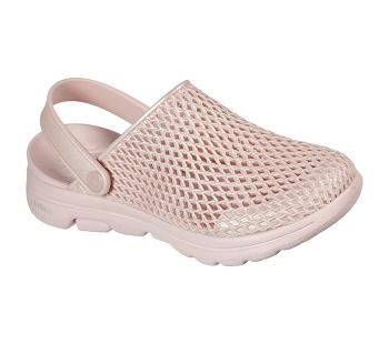 Pink Skechers Foamies: GOwalk 5 - Sea Scape | 15218_USA
