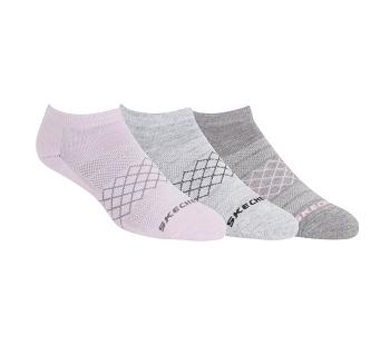 Pink Skechers Low Cut Heel Tab - 3 Pack | 32945_USA