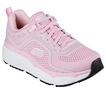 Pink Skechers Max Cushioning Elite SR - Banham | 3646L_USA