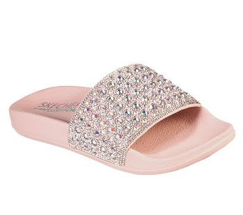 Pink Skechers Pop Ups - Femme Glam | 55305_USA