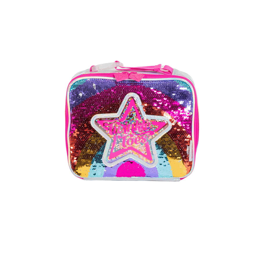 Pink Skechers Rainbow Lunch Tote | 2270L_USA