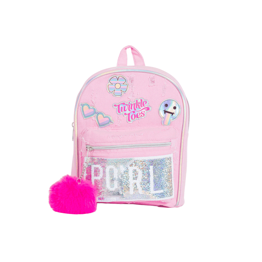 Pink Skechers Twinkle Toes: Flip Sequins Mini | 2320L_USA