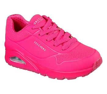 Pink Skechers Uno - Night Shades | 6545E_USA