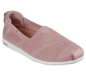 Purple Skechers Arch Fit BOBS Plush | 5104L_USA