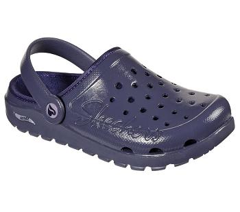 Purple Skechers Foamies: Arch Fit Lined Footsteps - Cozy Up | 5704S_USA
