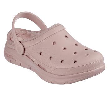 Purple Skechers Foamies: Arch Fit Lined - Cuddle Life | 6530W_USA