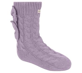 Purple Skechers GO LOUNGE Crew Bow - 1 Pack | 2920L_USA