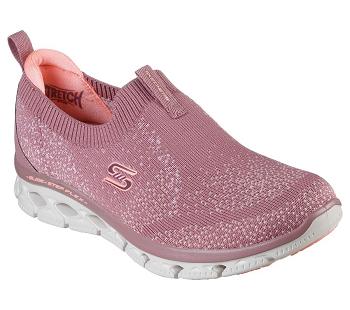 Purple Skechers Glide-Step Flex | 4824L_USA