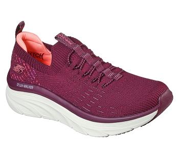Purple Skechers Relaxed Fit: D'Lux Walker - Star Stunner | 69690_USA