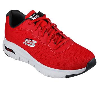 Red Skechers Arch Fit - Infinity Cool | 5687E_USA