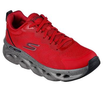 Red Skechers GO RUN Swirl Tech - Breeze | 6500A_USA